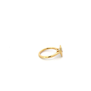 14K Yellow Gold 2.05cttw Lab Grown Canadian Diamond Ring
