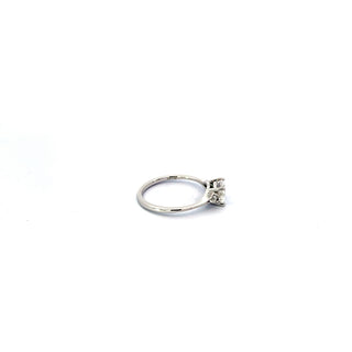 14K White Gold 1.10cttw Lab Grown Canadian Diamond Ring