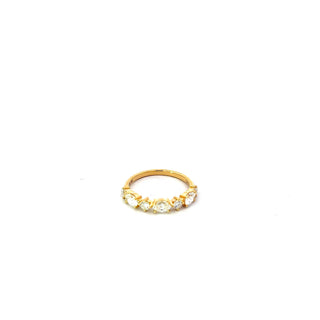 14K Yellow Gold 1.01cttw Lab Grown Canadian Diamond Ring