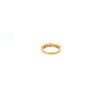 14K Yellow Gold 1.01cttw Lab Grown Canadian Diamond Ring