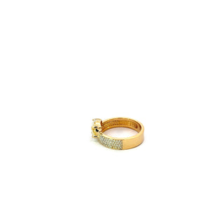 14K Yellow Gold 1.886cttw Lab Grown Diamond Ring