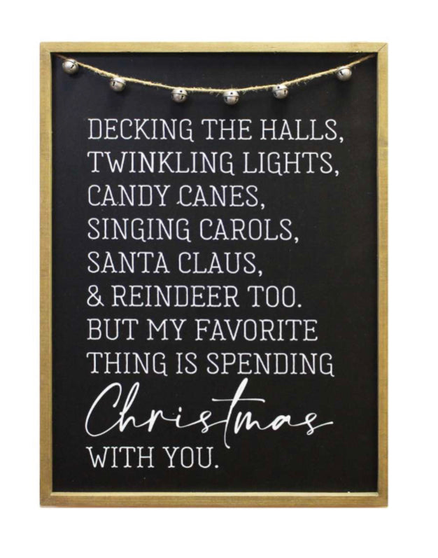 LED Decking The Halls Wall Art