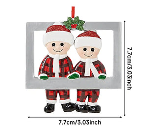 Personalized Family Christmas Tree Ornament