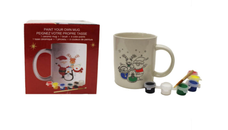 Paint Your Own Christmas Mug