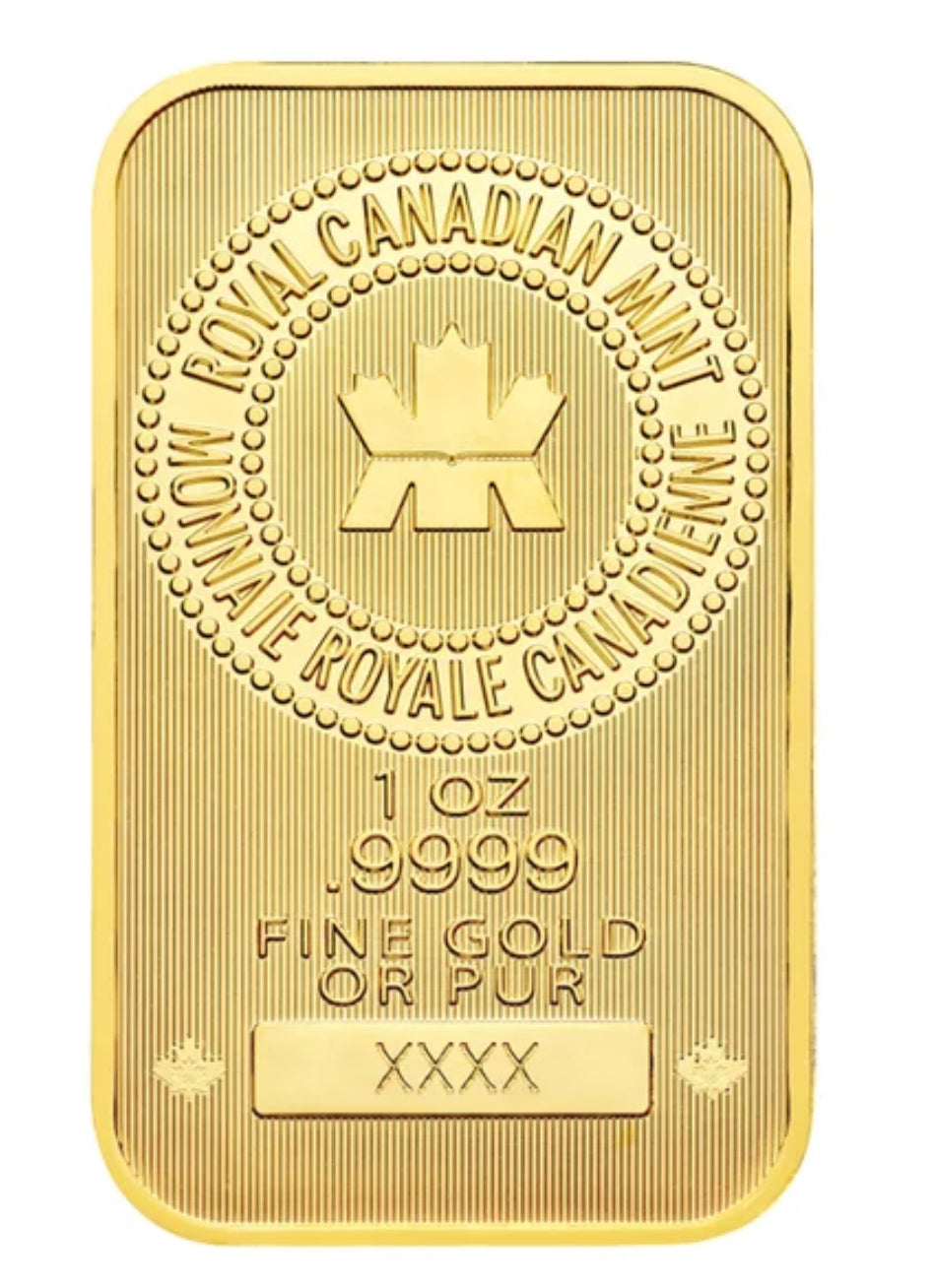 1 oz RCM Gold Bar (New In Assay)