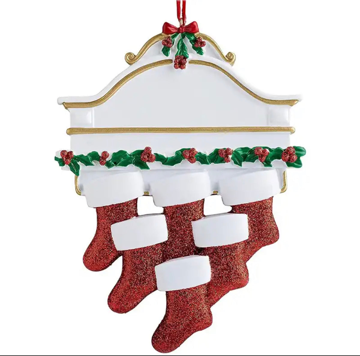 Personalized Stocking Christmas Tree Ornament