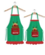 Mommy &amp; Me Apron Set - Reindeer