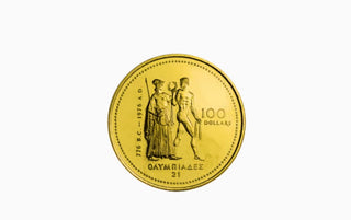 1976 $100 Montreal Olympic 14kt Gold Coin | Royal Canadian Mint