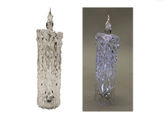 Luz LED de vela de diamante 