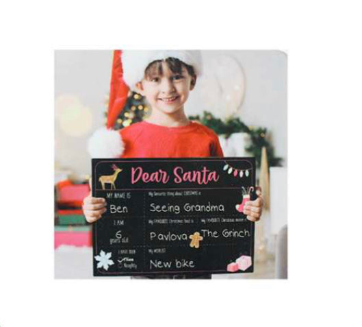 Dear Santa Chalkboard