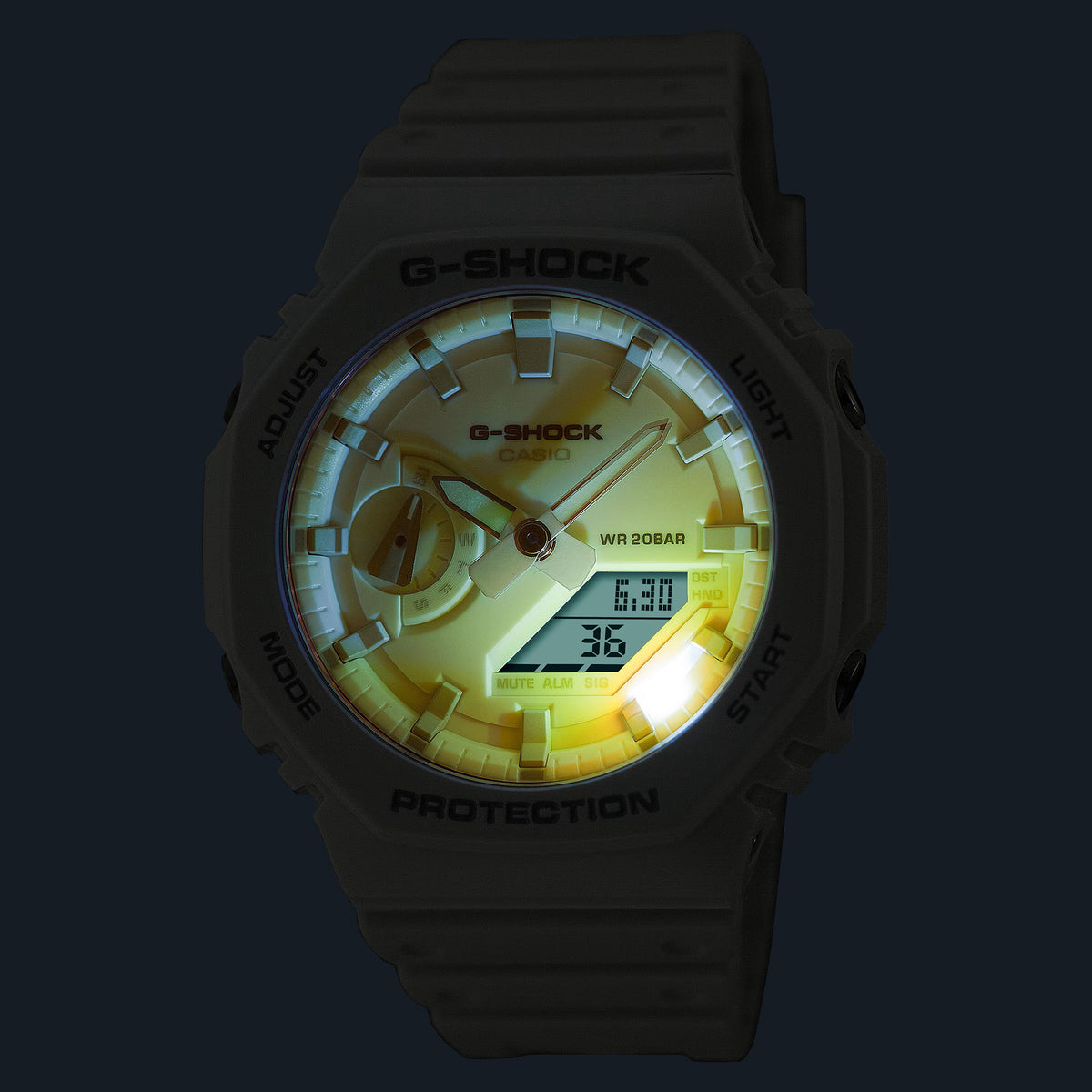 Casio G-Shock Analog Digital Watch, 2100 Series, Summer Watch