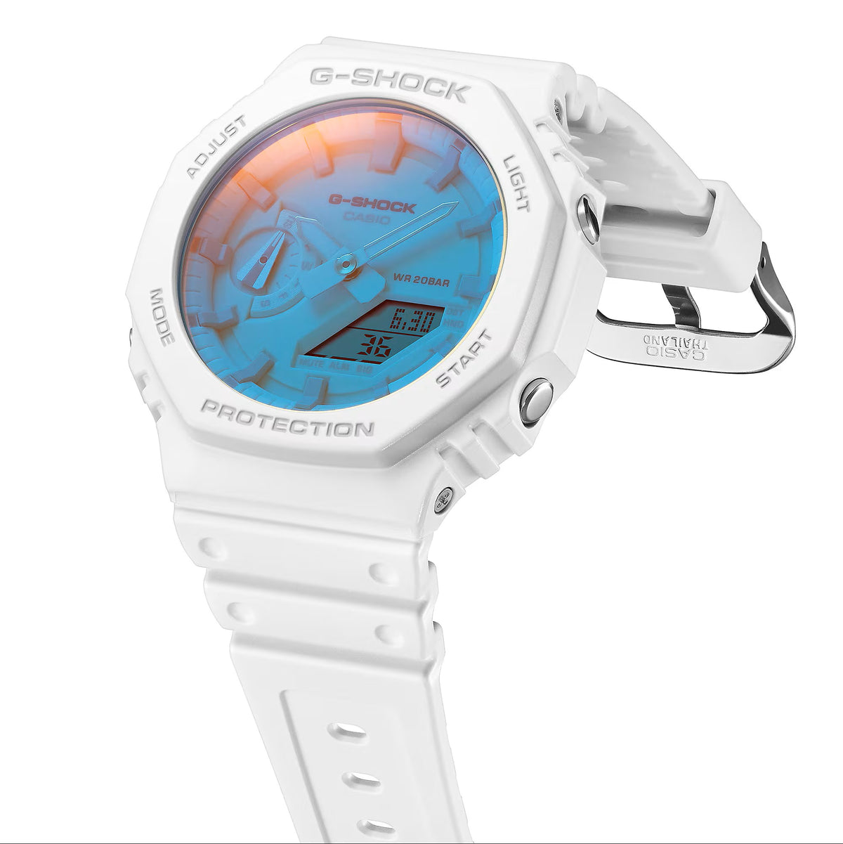 Casio G-Shock Analog Digital Watch, 2100 Series, Summer Watch