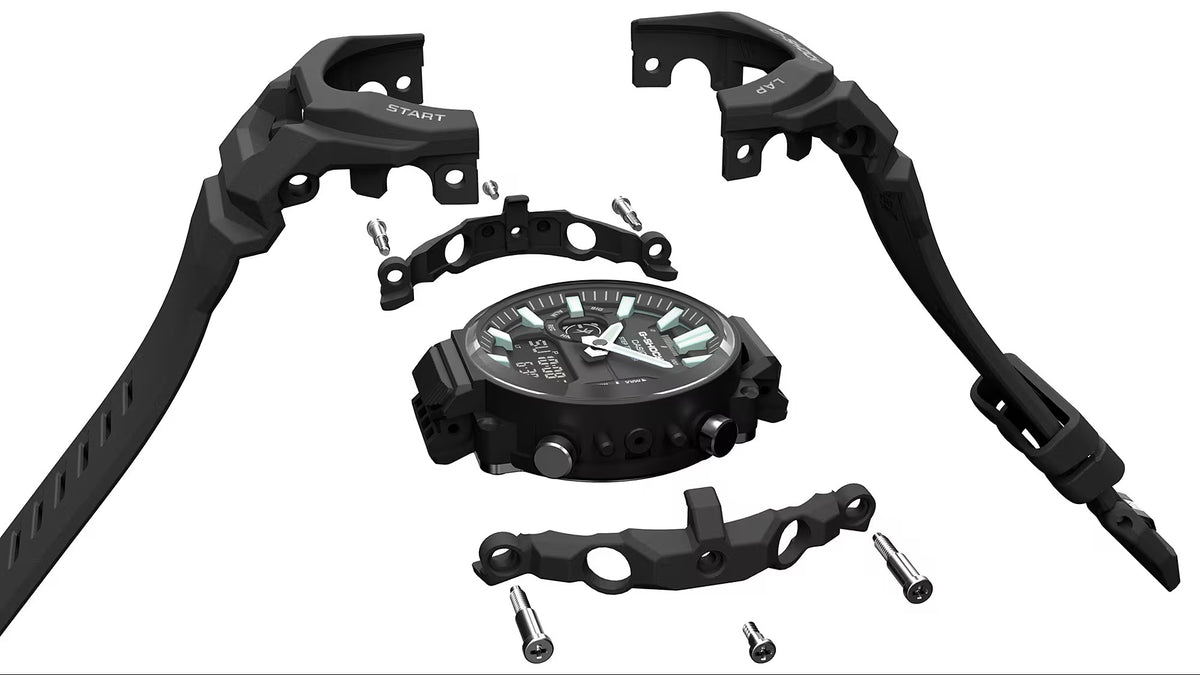 Casio G-Shock Move Watch, White G-Squad GBA-950 Series GBA950-7A