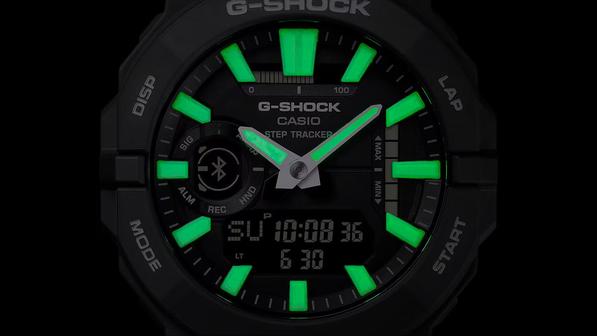 Casio G-Shock Move Watch, White G-Squad GBA-950 Series GBA950-7A