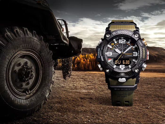 Casio G - Shock Master of G - Land Mudmaster Watch, GGB100-1A3, Black