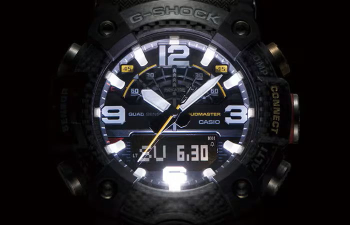 Casio G - Shock Master of G - Land Mudmaster Watch, GGB100-1A3, Black