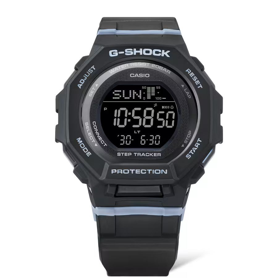 Casio G-Shock G-Squad, S-Series Ladies Watch, GMD-B300-1, Black