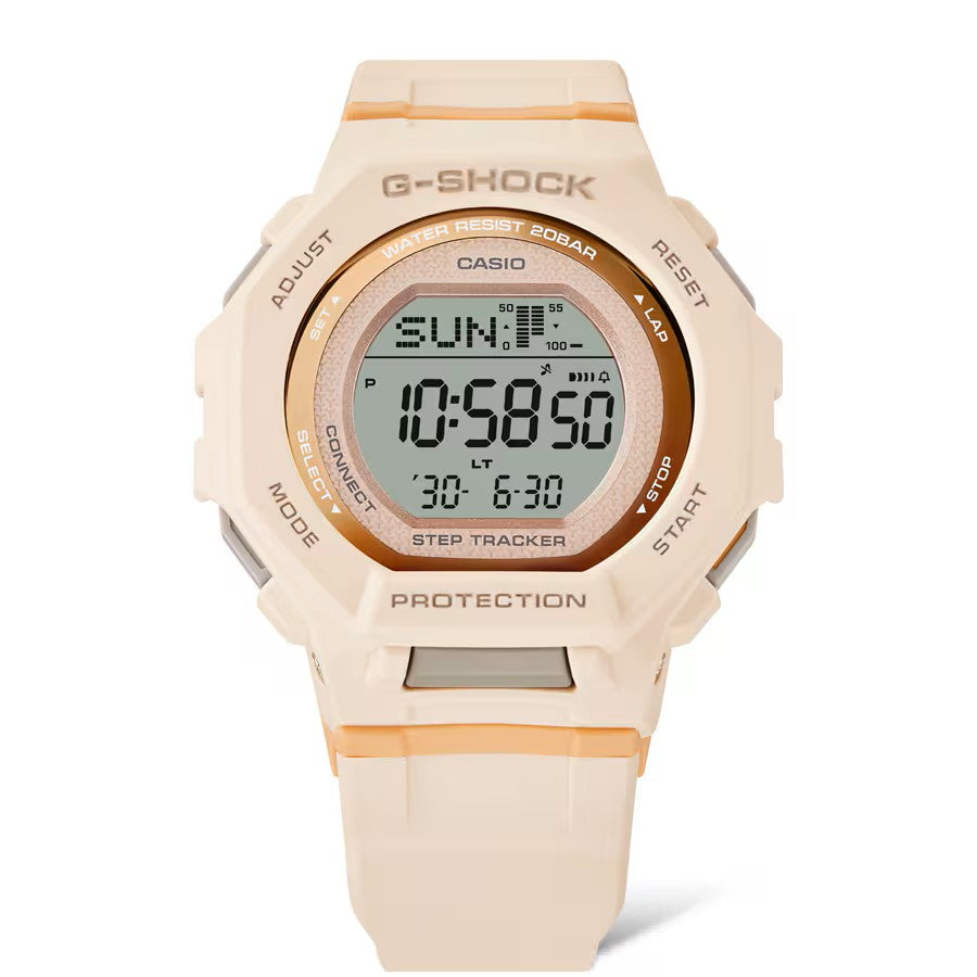 Casio G-Shock G-Squad, S-Series Ladies Watch, GMD-B300-4, Pink