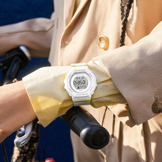 Casio G-Shock Ladies G-Squad Watch, White, GMD-B300SC-7