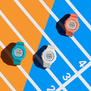 Casio G-Shock Ladies G-Squad Watch, White, GMD-B300SC-7