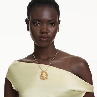 Gema pendant and brooch, Yellow, Gold-tone plated 5732839 - Discontinued
