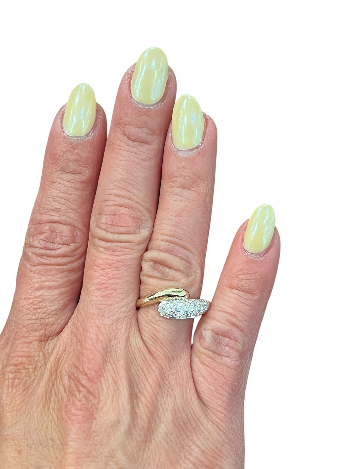 10K Yellow Gold 0.38cttw Diamond Ring