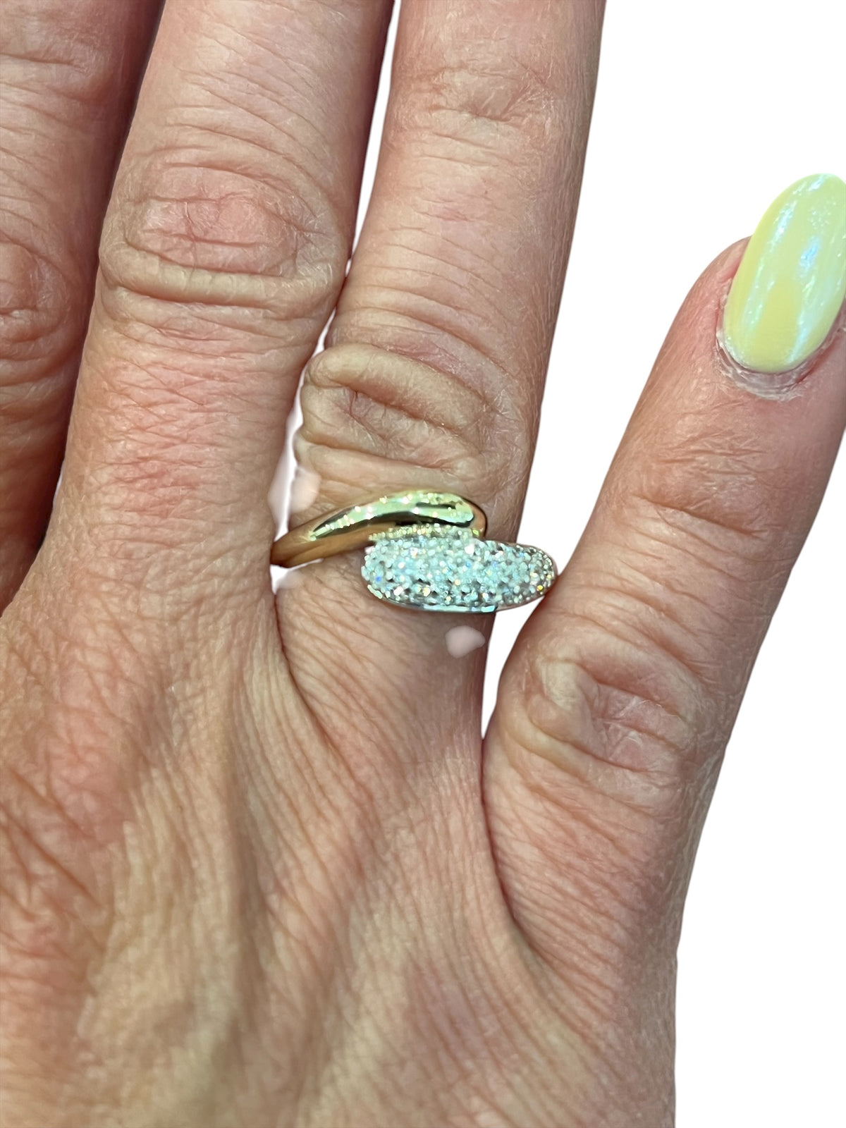 10K Yellow Gold 0.38cttw Diamond Ring