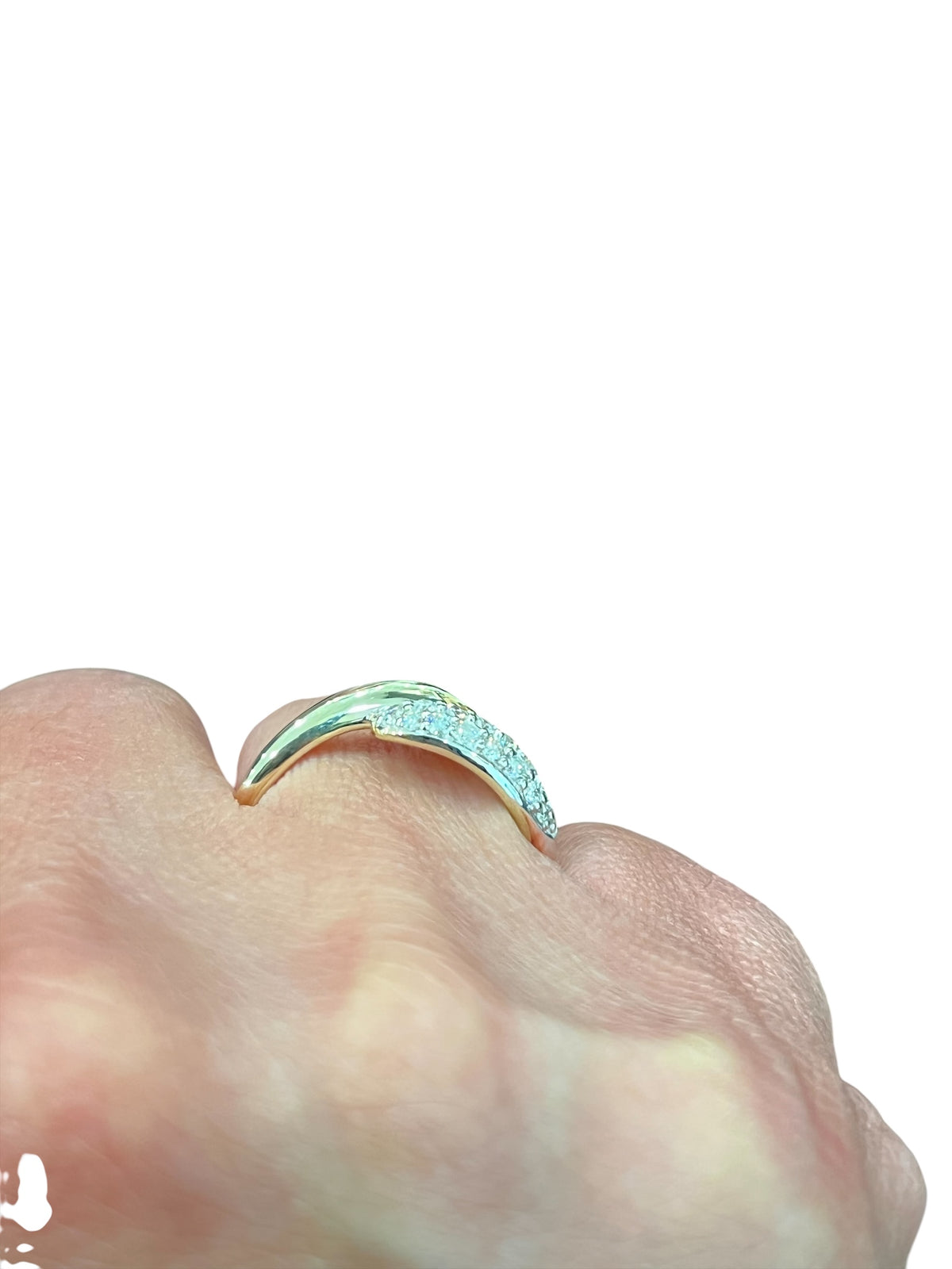 10K Yellow Gold 0.38cttw Diamond Ring