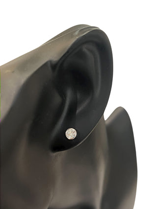 10K White Gold 0.50cttw Lab Grown Diamond Earrings