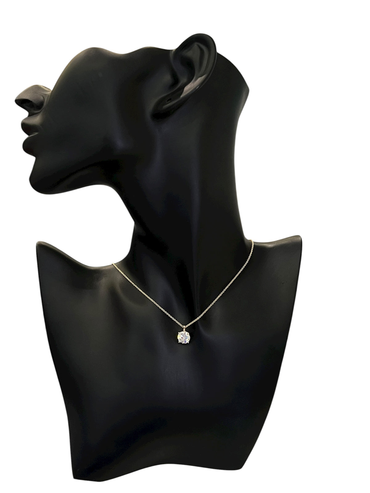 14K Yellow Gold 2.00ct Lab Grown Diamond Necklace