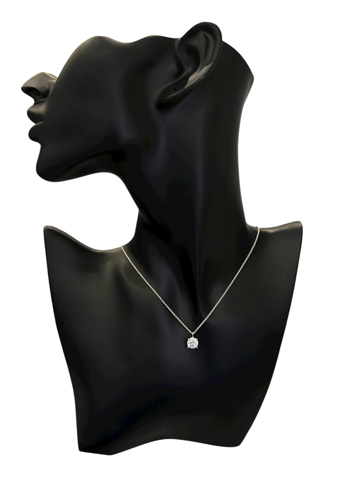 14K Yellow Gold 1.51ct Lab Grown Diamond Necklace