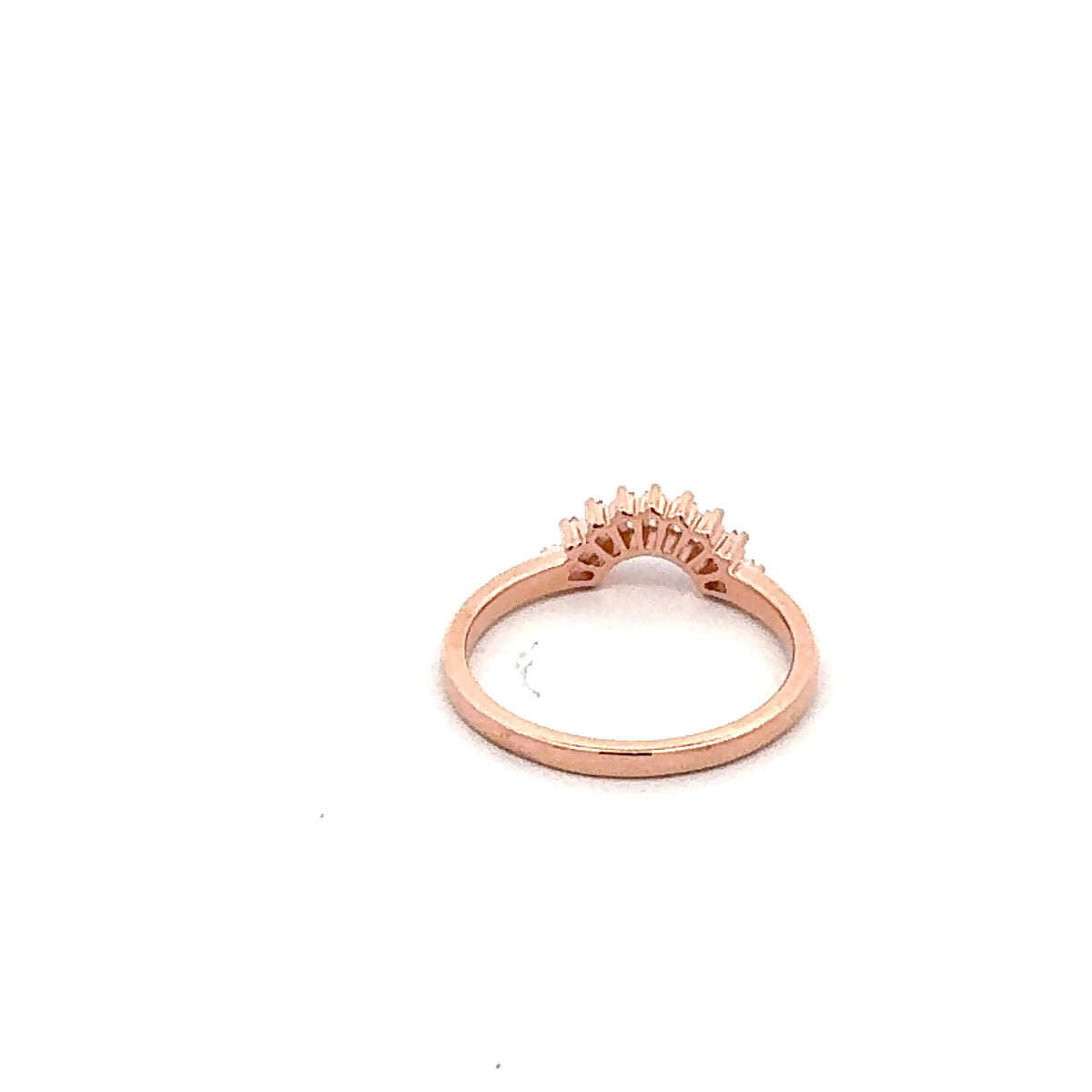 14K White, Yellow or Rose Gold 0.25cttw Diamond Ring