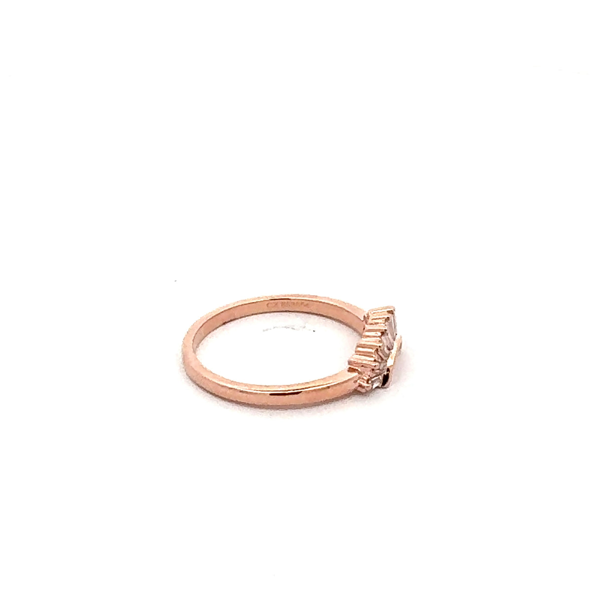 14K White, Yellow or Rose Gold 0.25cttw Diamond Ring