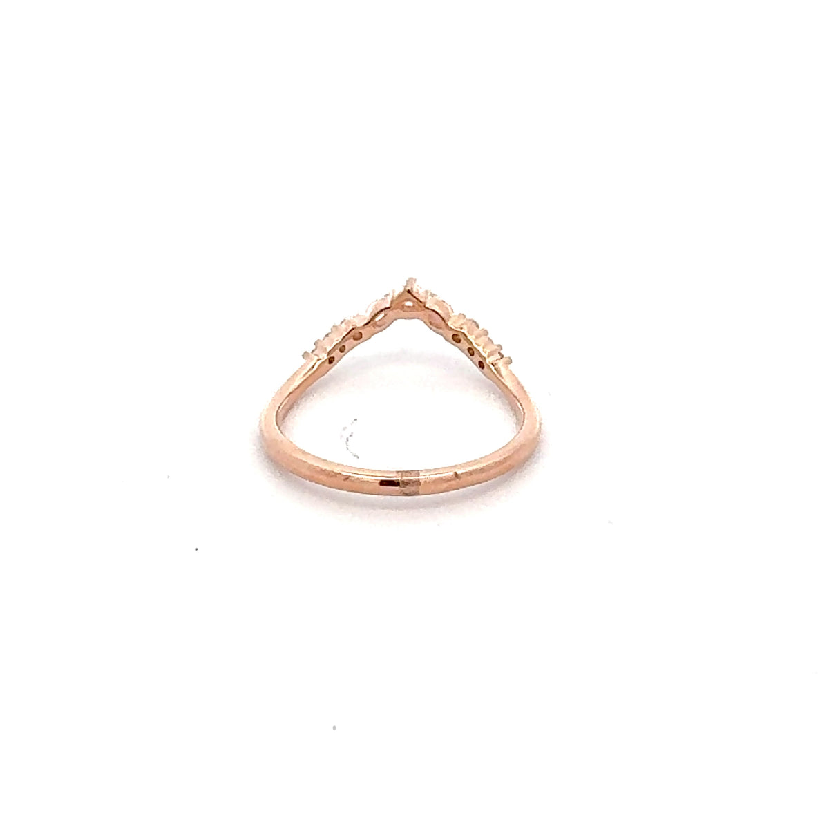 14K White, Yellow or Rose Gold 0.20cttw Diamond Ring