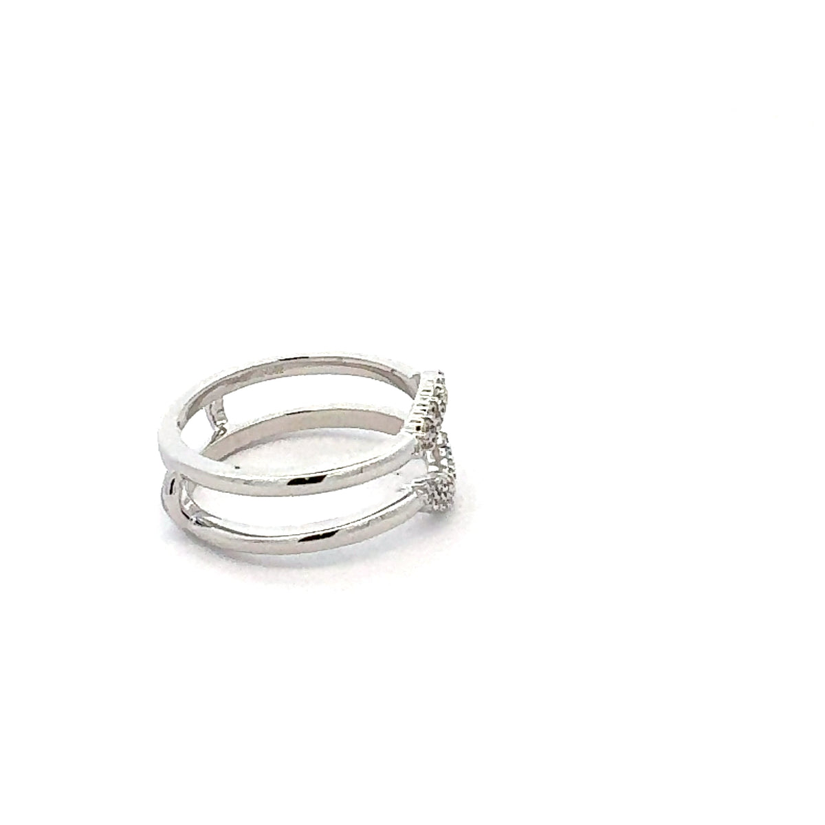 14K White, Yellow or Rose Gold 0.20cttw Diamond Ring