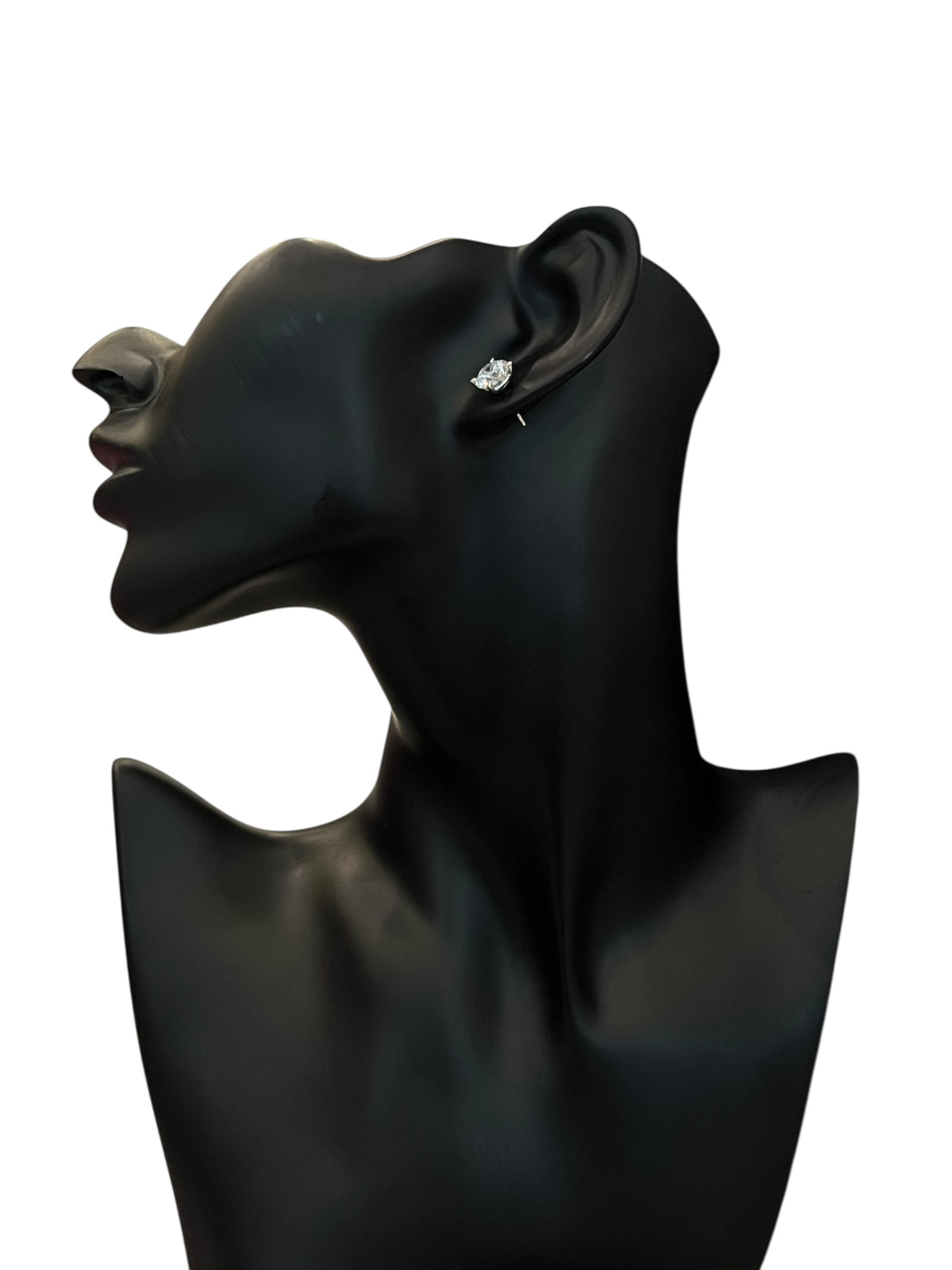 14K White Gold 4cttw Lab Grown Diamond Stud Earrings