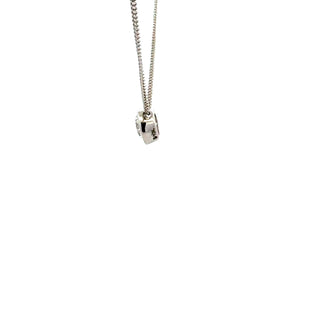 10K White Gold 0.50cttw Lab Grown Diamond Necklace - 18 Inches