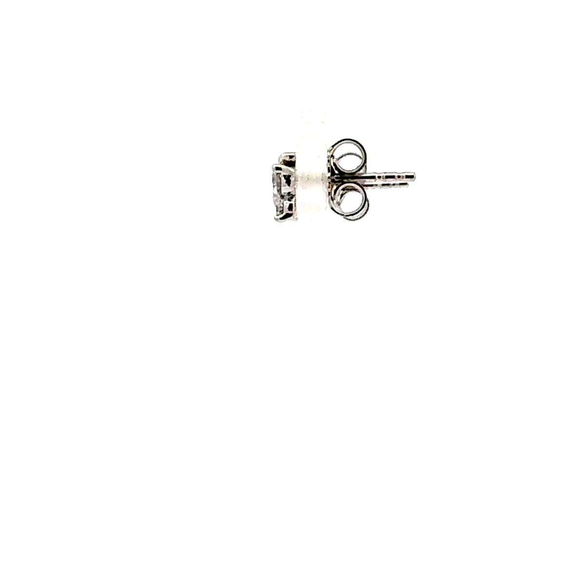 10K White Gold 0.34cttw Lab Grown Diamond Butterfly Earrings