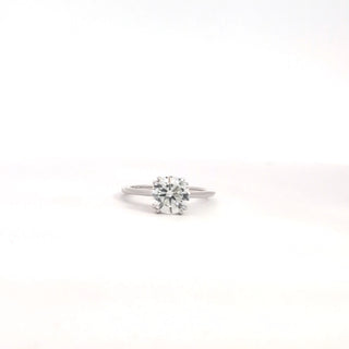 14K White Gold 1.00 ct Lab Grown Diamond Engagement Ring