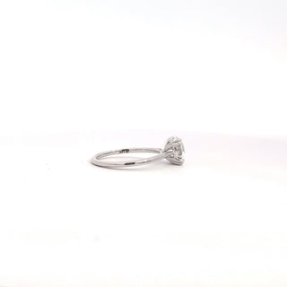 14K White Gold 1.00 ct Lab Grown Diamond Engagement Ring