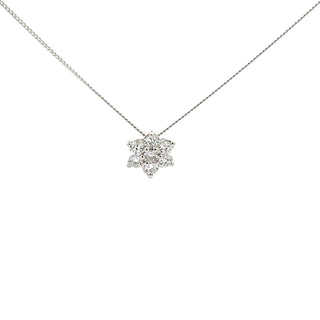 Tracking - 10K White Gold 0.75cttw Lab Grown Diamond Necklace - 18 Inches
