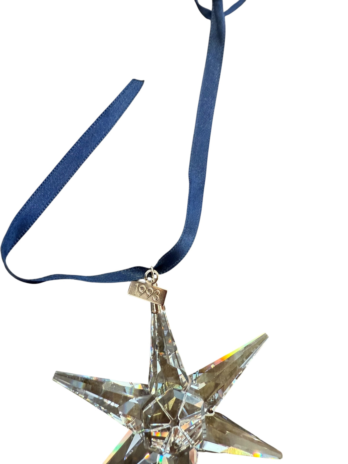 Swarovski 1993 Christmas Ornament / Snowflake
