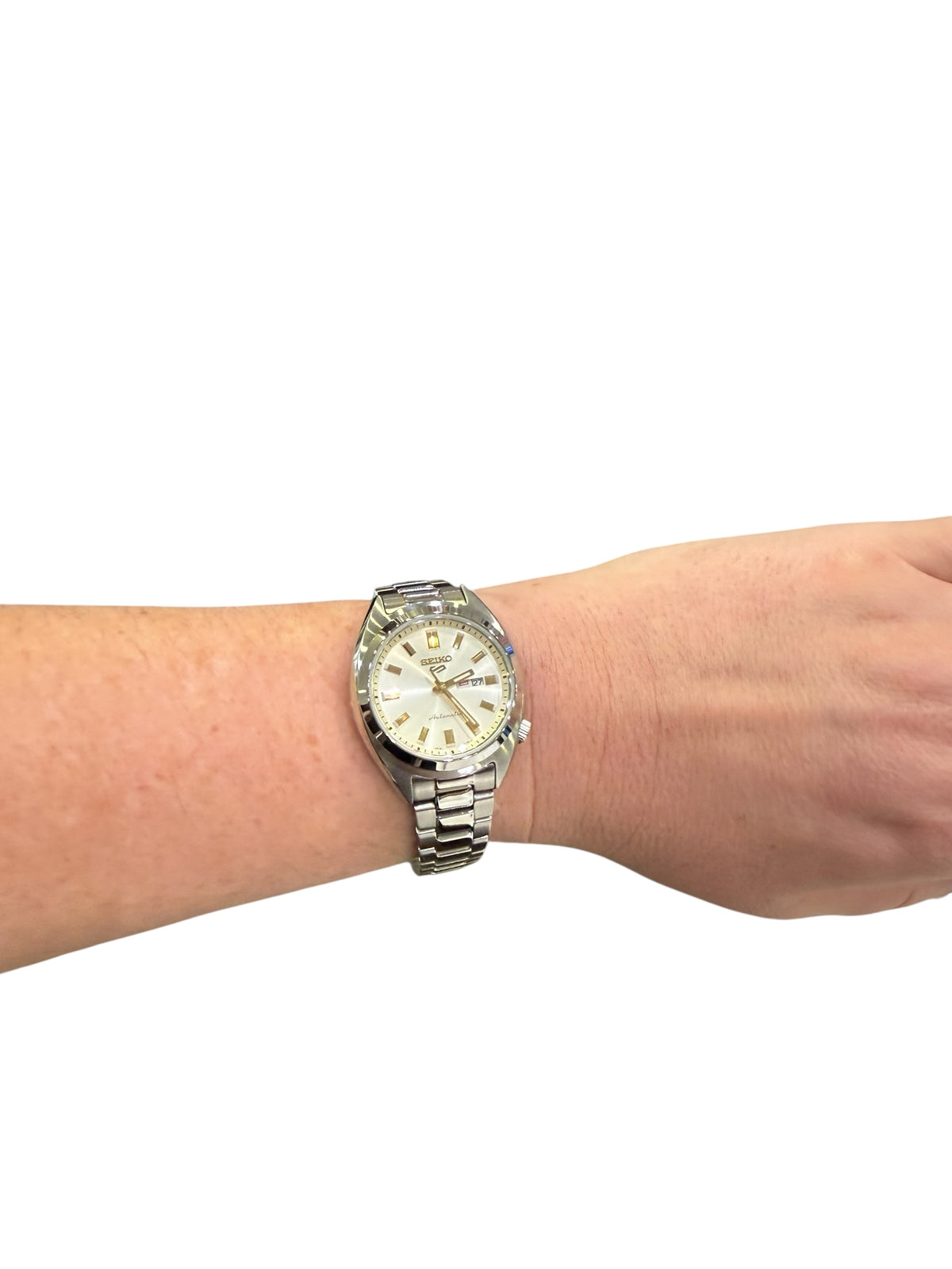 Seiko 5 Stainless Steel Women's Watch SRE023 - Shipping Immediately