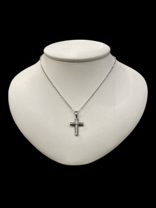 Stainless Steel 20X14mm Cross Pendant - 18"