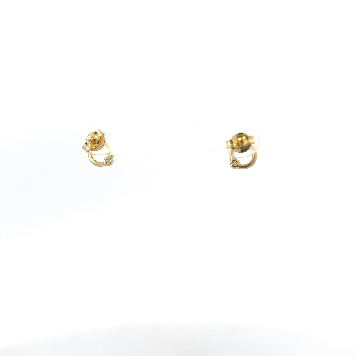 10K Yellow Gold 0.10cttw Canadian Diamond Earrings