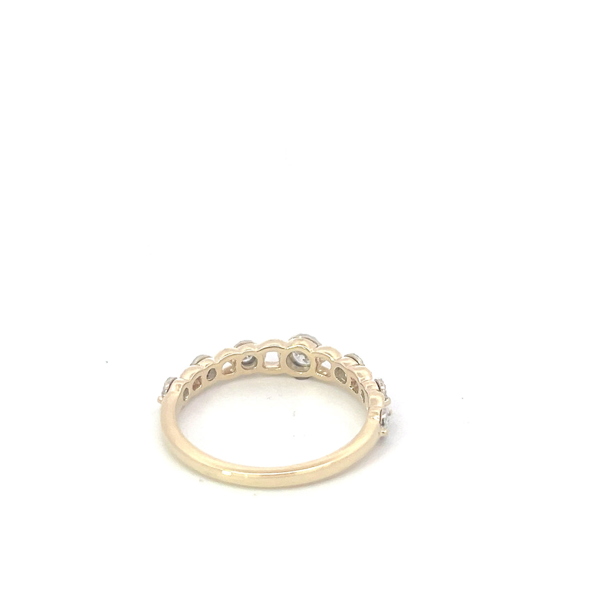 10K Yellow Gold 0.18cttw Diamond Ring