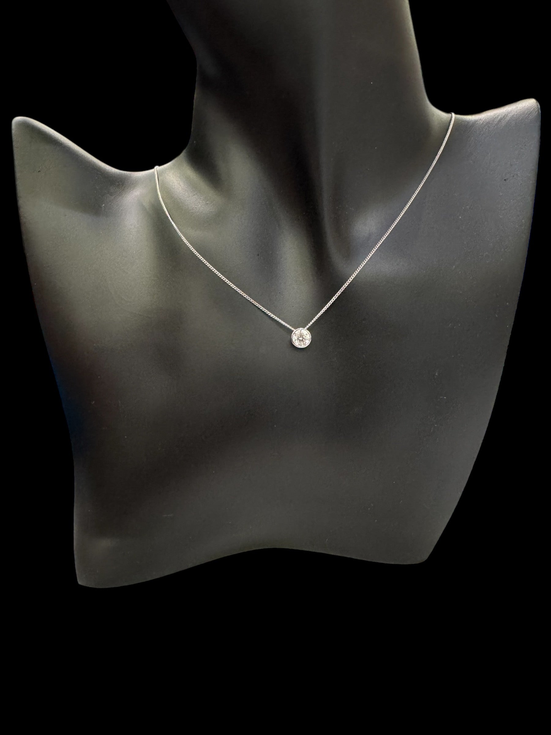 10K Gold 0.50cttw Lab Grown Diamond Necklace