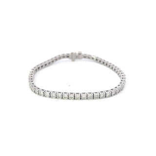 10K White Gold 2.00cttw Diamond Tennis Bracelet