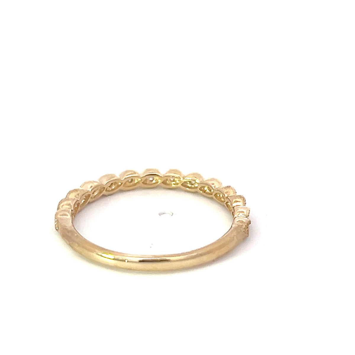 10K Yellow Gold 0.07cttw Diamond Ring