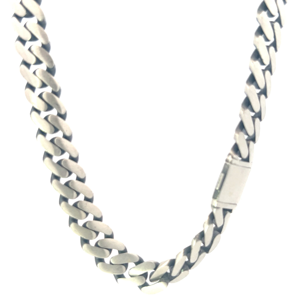 925 Silver 10mm Miami Cuban Link Chain - 18 Inches